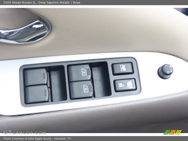 Deep Sapphire Metallic / Beige 2009 Nissan Murano SL
