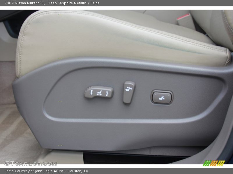 Deep Sapphire Metallic / Beige 2009 Nissan Murano SL