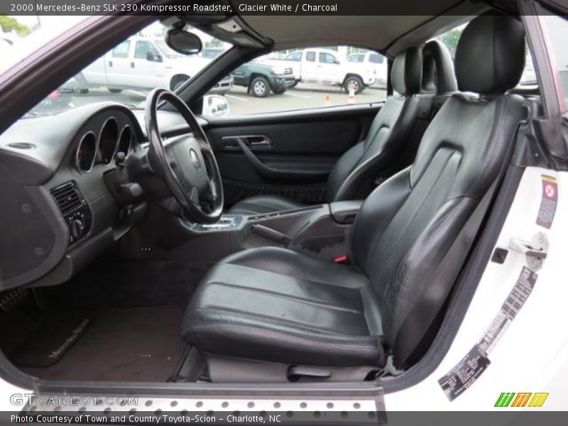 Glacier White / Charcoal 2000 Mercedes-Benz SLK 230 Kompressor Roadster