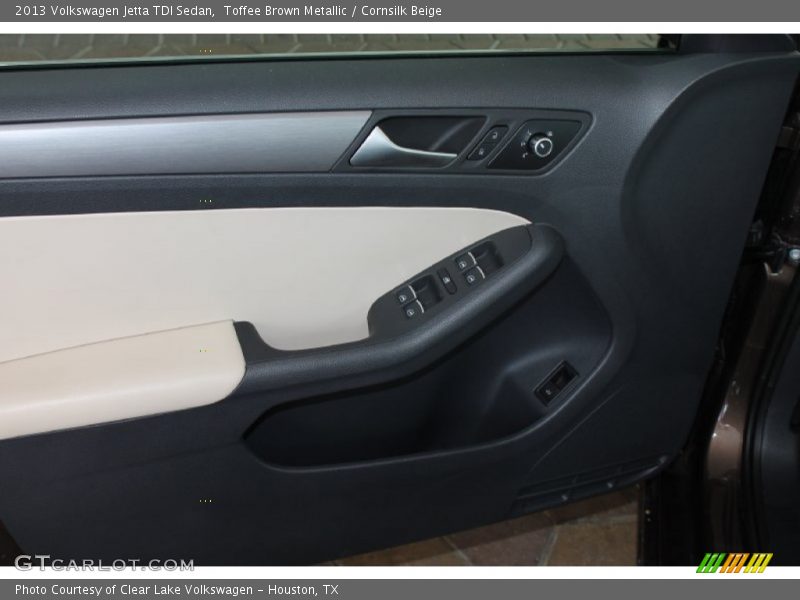 Toffee Brown Metallic / Cornsilk Beige 2013 Volkswagen Jetta TDI Sedan