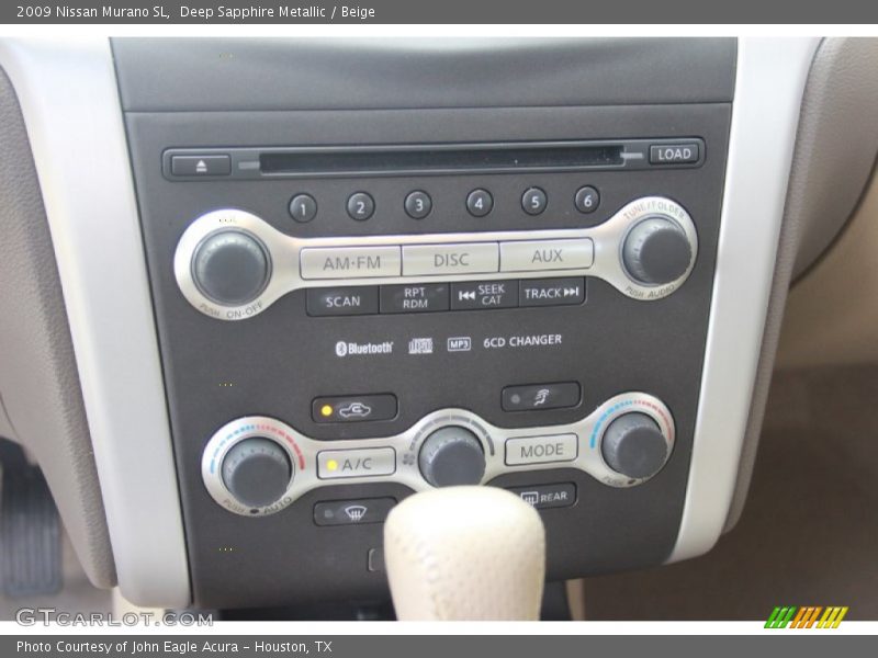 Deep Sapphire Metallic / Beige 2009 Nissan Murano SL