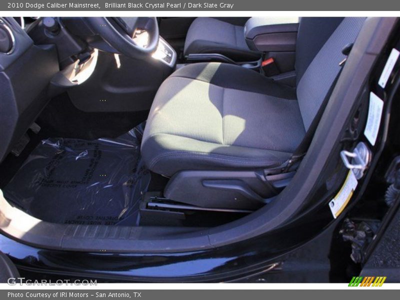 Brilliant Black Crystal Pearl / Dark Slate Gray 2010 Dodge Caliber Mainstreet