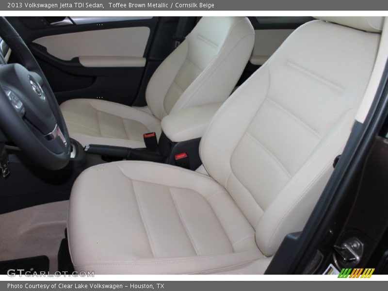 Toffee Brown Metallic / Cornsilk Beige 2013 Volkswagen Jetta TDI Sedan