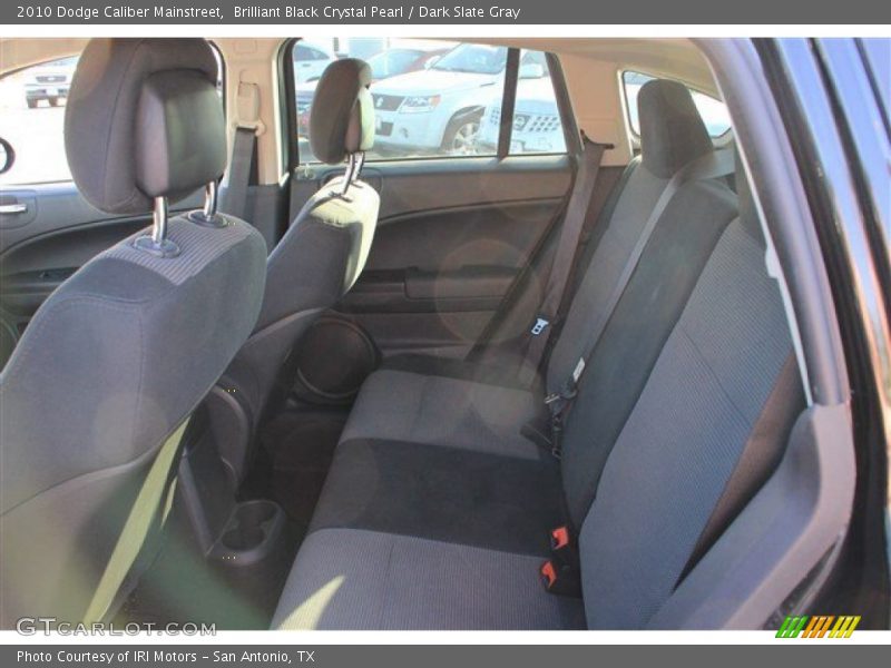 Brilliant Black Crystal Pearl / Dark Slate Gray 2010 Dodge Caliber Mainstreet