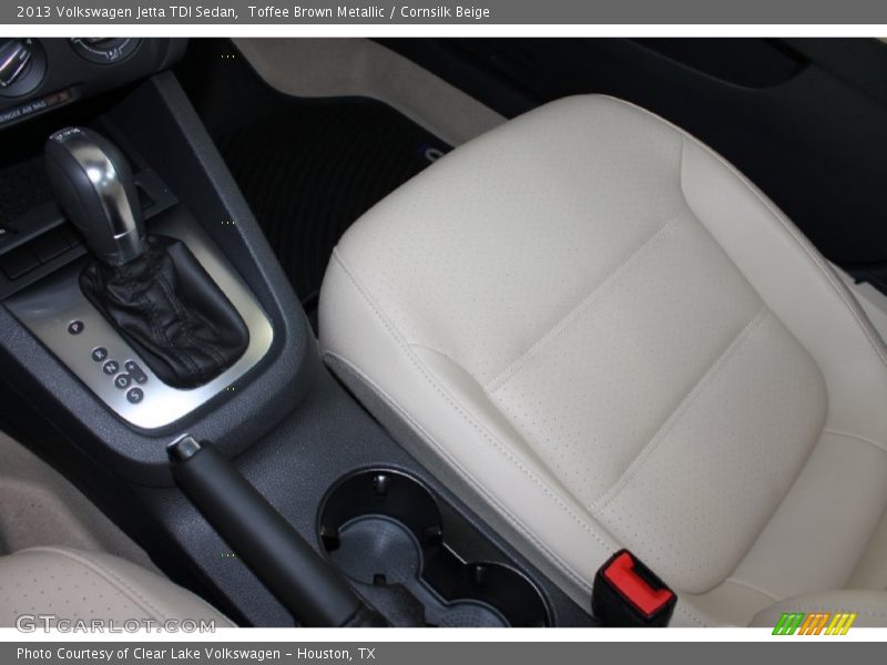Toffee Brown Metallic / Cornsilk Beige 2013 Volkswagen Jetta TDI Sedan