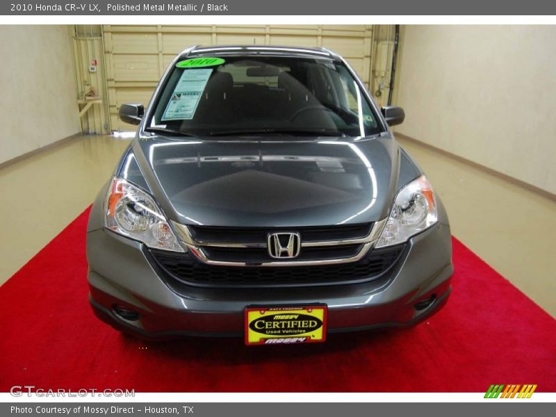 Polished Metal Metallic / Black 2010 Honda CR-V LX