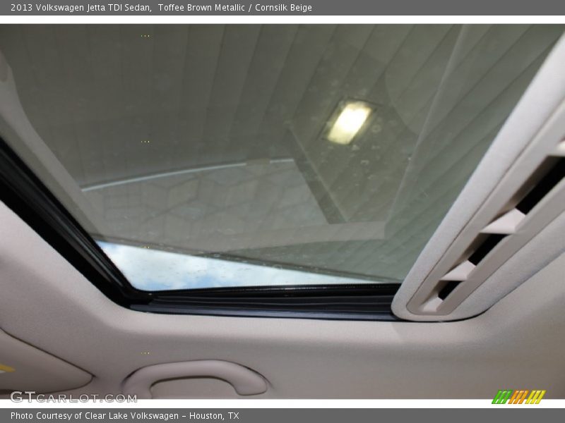 Toffee Brown Metallic / Cornsilk Beige 2013 Volkswagen Jetta TDI Sedan