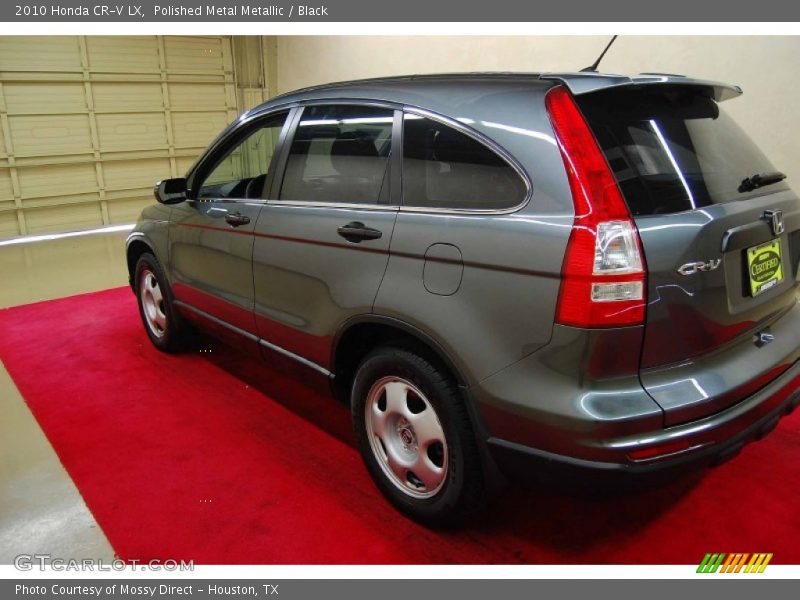 Polished Metal Metallic / Black 2010 Honda CR-V LX