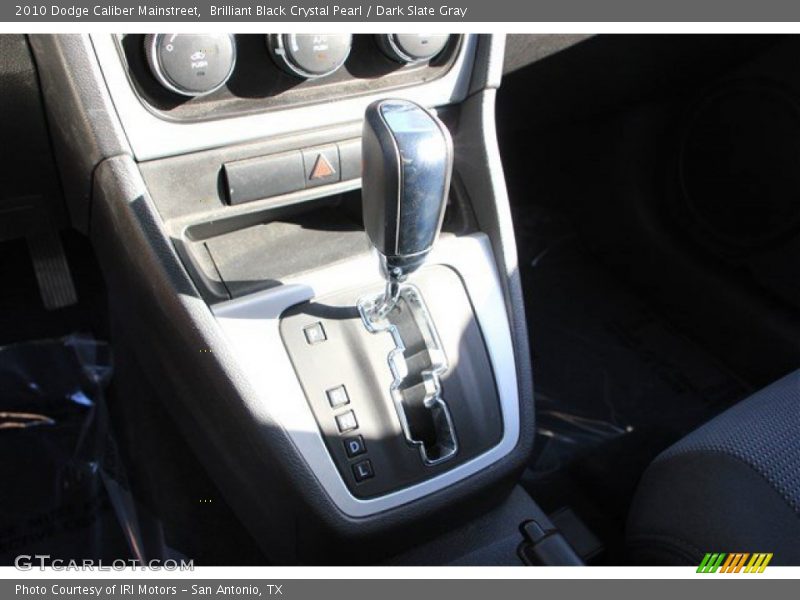 Brilliant Black Crystal Pearl / Dark Slate Gray 2010 Dodge Caliber Mainstreet