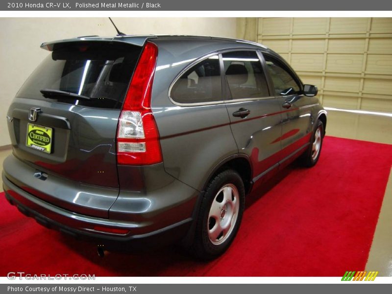 Polished Metal Metallic / Black 2010 Honda CR-V LX