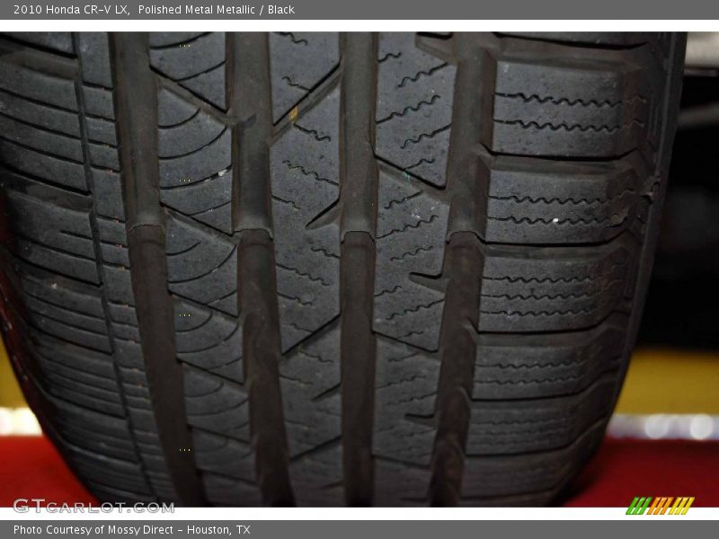 Polished Metal Metallic / Black 2010 Honda CR-V LX