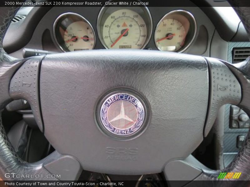 Glacier White / Charcoal 2000 Mercedes-Benz SLK 230 Kompressor Roadster