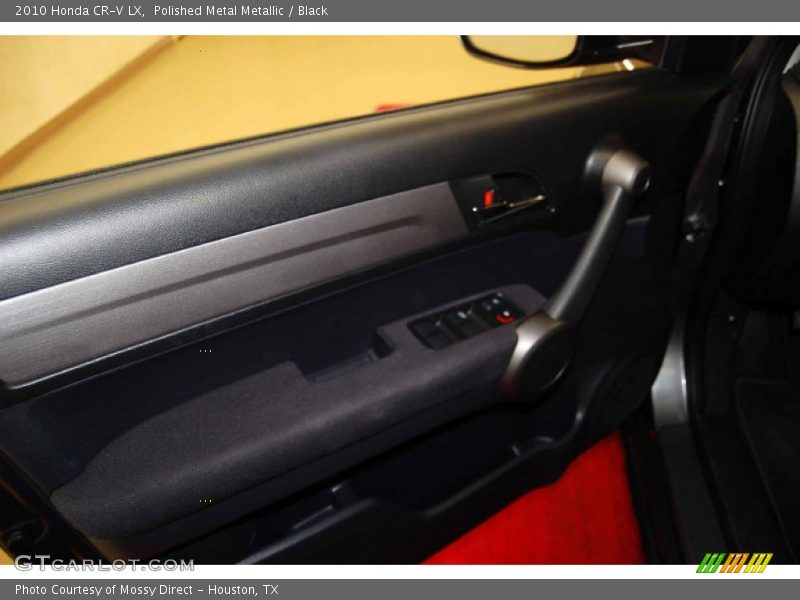 Polished Metal Metallic / Black 2010 Honda CR-V LX