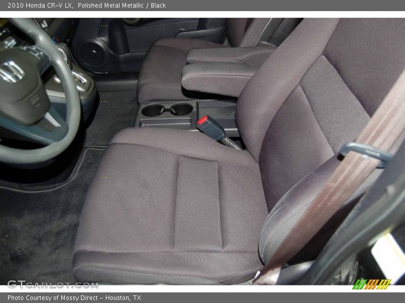 Polished Metal Metallic / Black 2010 Honda CR-V LX