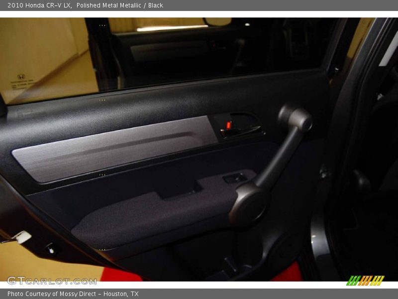 Polished Metal Metallic / Black 2010 Honda CR-V LX