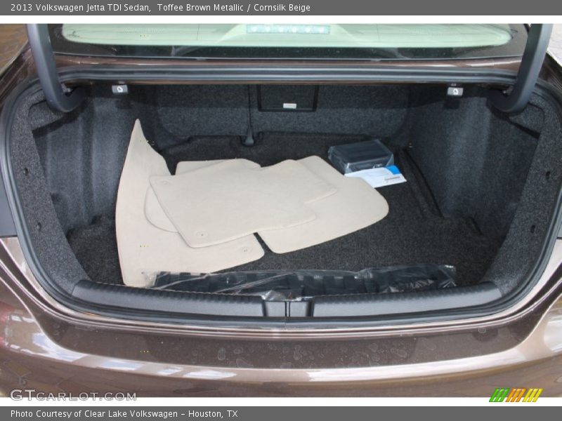 Toffee Brown Metallic / Cornsilk Beige 2013 Volkswagen Jetta TDI Sedan