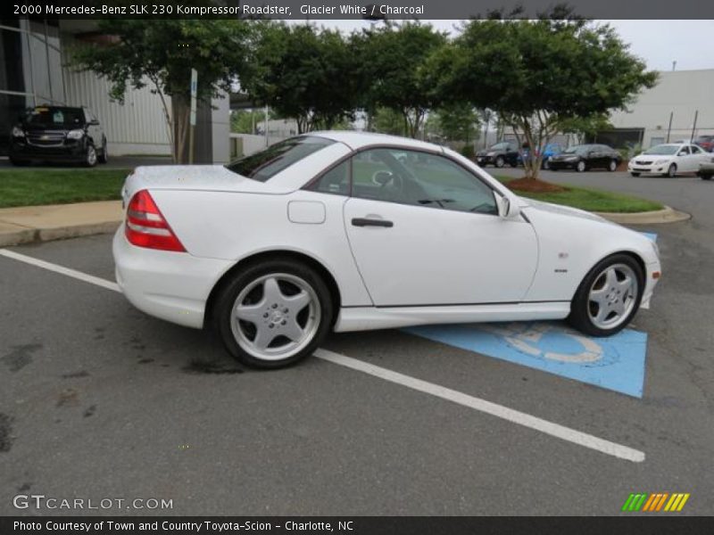 Glacier White / Charcoal 2000 Mercedes-Benz SLK 230 Kompressor Roadster