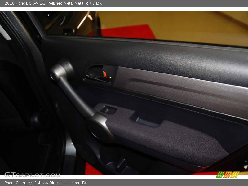 Polished Metal Metallic / Black 2010 Honda CR-V LX