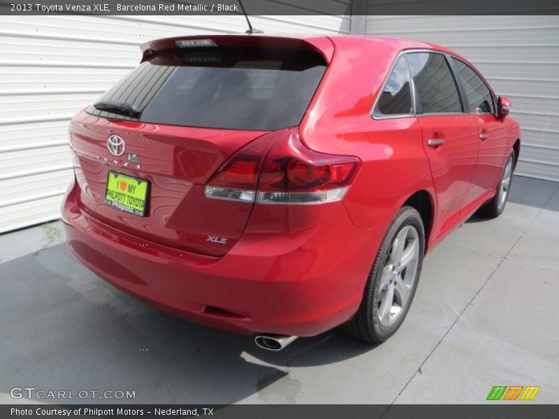 Barcelona Red Metallic / Black 2013 Toyota Venza XLE