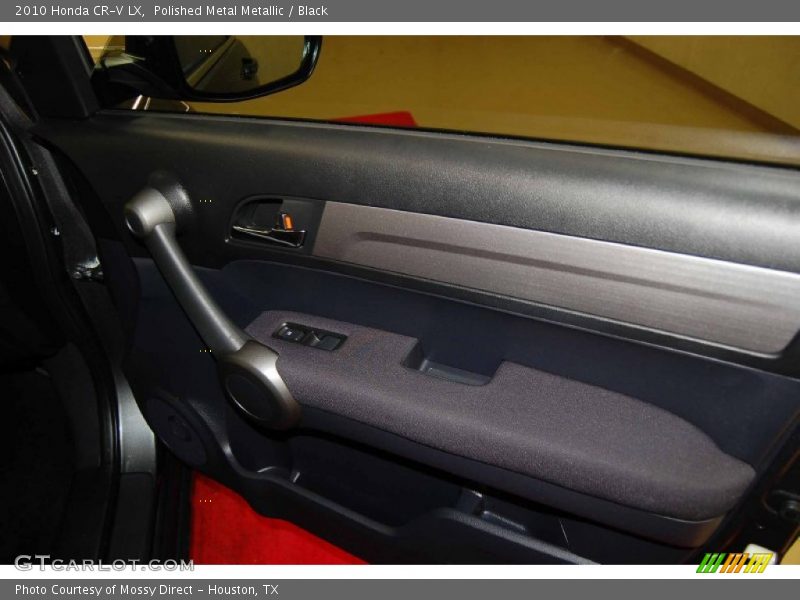 Polished Metal Metallic / Black 2010 Honda CR-V LX