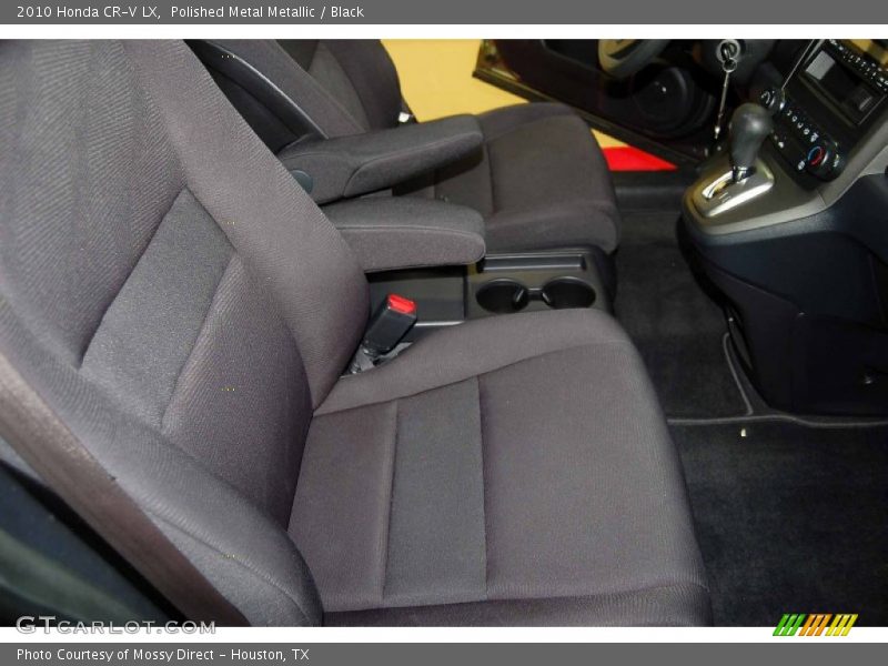 Polished Metal Metallic / Black 2010 Honda CR-V LX