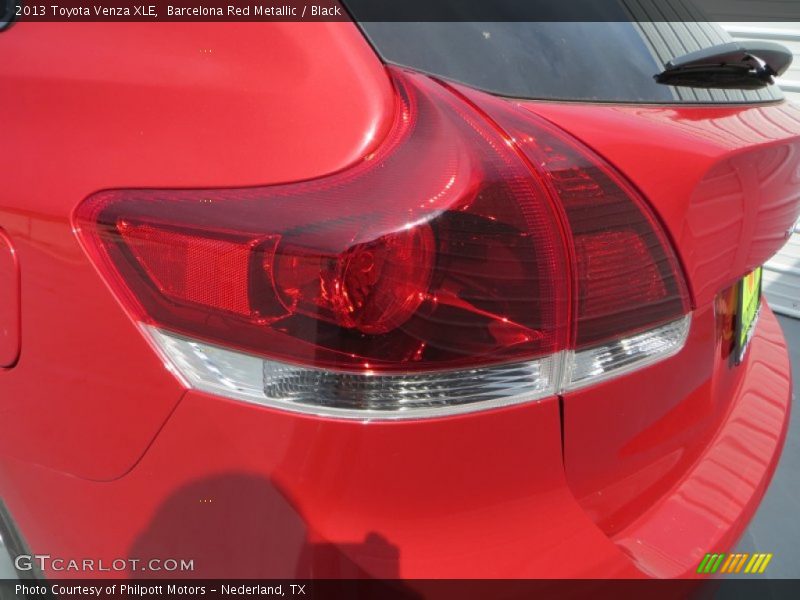 Barcelona Red Metallic / Black 2013 Toyota Venza XLE