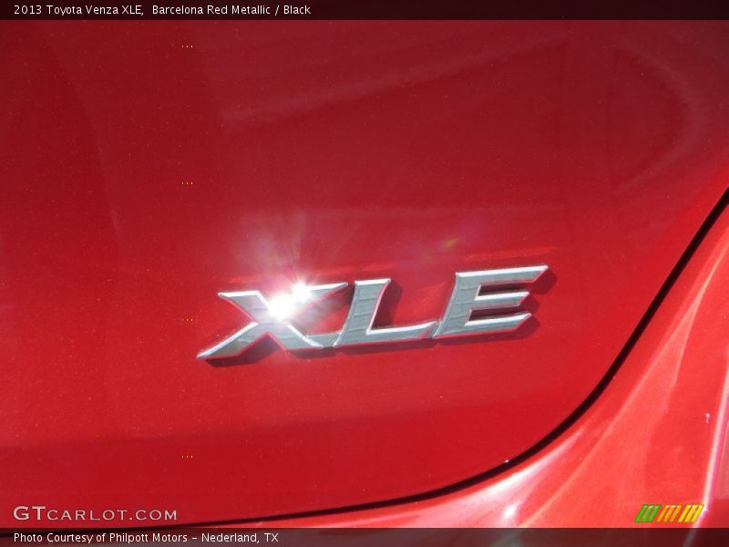 Barcelona Red Metallic / Black 2013 Toyota Venza XLE