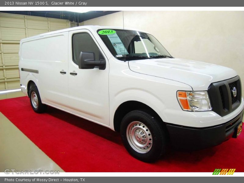 Glacier White / Gray 2013 Nissan NV 1500 S