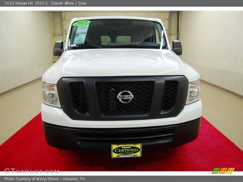 Glacier White / Gray 2013 Nissan NV 1500 S