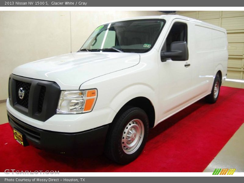 Glacier White / Gray 2013 Nissan NV 1500 S