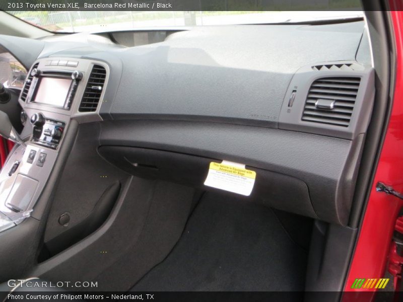 Barcelona Red Metallic / Black 2013 Toyota Venza XLE