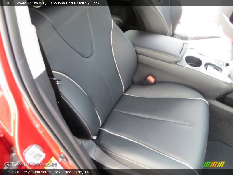 Barcelona Red Metallic / Black 2013 Toyota Venza XLE