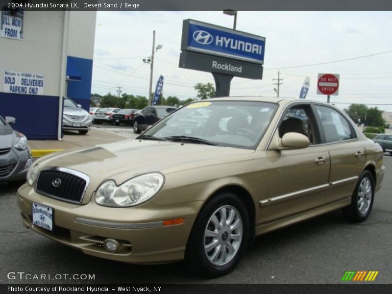 Desert Sand / Beige 2004 Hyundai Sonata LX