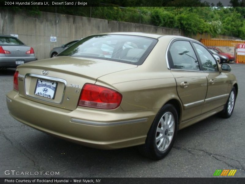 Desert Sand / Beige 2004 Hyundai Sonata LX