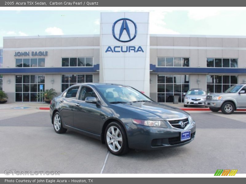 Carbon Gray Pearl / Quartz 2005 Acura TSX Sedan