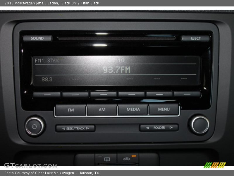 Black Uni / Titan Black 2013 Volkswagen Jetta S Sedan