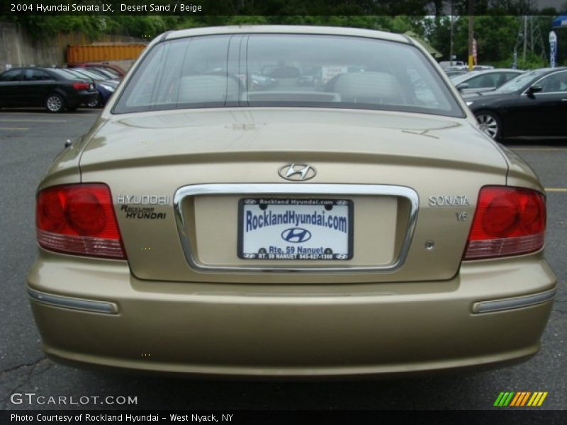 Desert Sand / Beige 2004 Hyundai Sonata LX