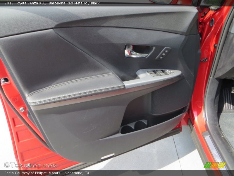 Barcelona Red Metallic / Black 2013 Toyota Venza XLE