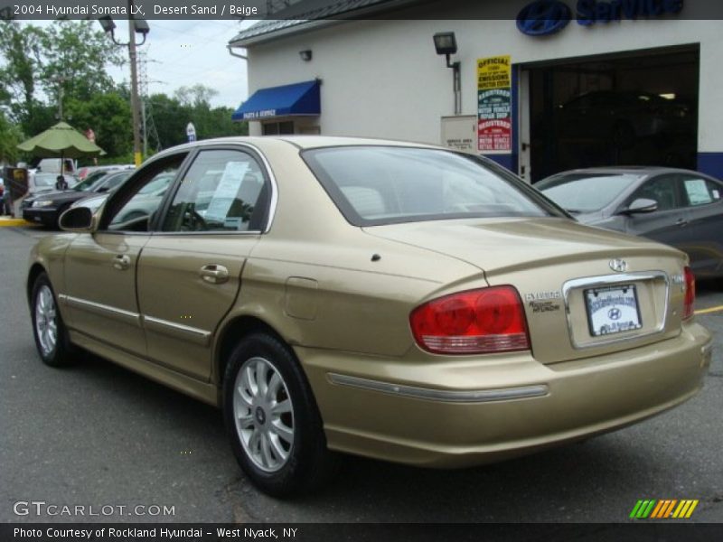 Desert Sand / Beige 2004 Hyundai Sonata LX