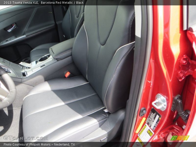 Barcelona Red Metallic / Black 2013 Toyota Venza XLE
