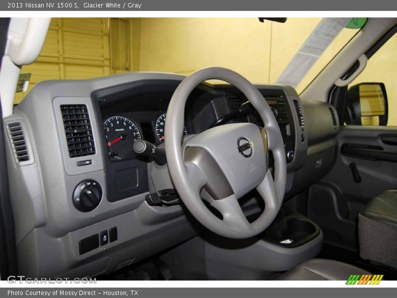 Glacier White / Gray 2013 Nissan NV 1500 S
