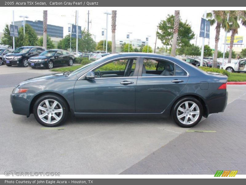 Carbon Gray Pearl / Quartz 2005 Acura TSX Sedan