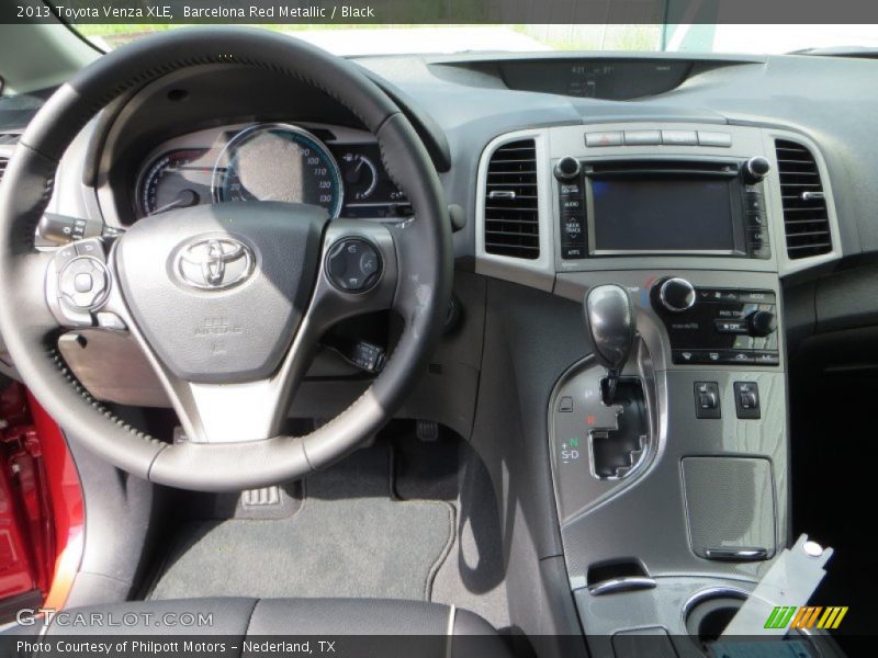 Barcelona Red Metallic / Black 2013 Toyota Venza XLE