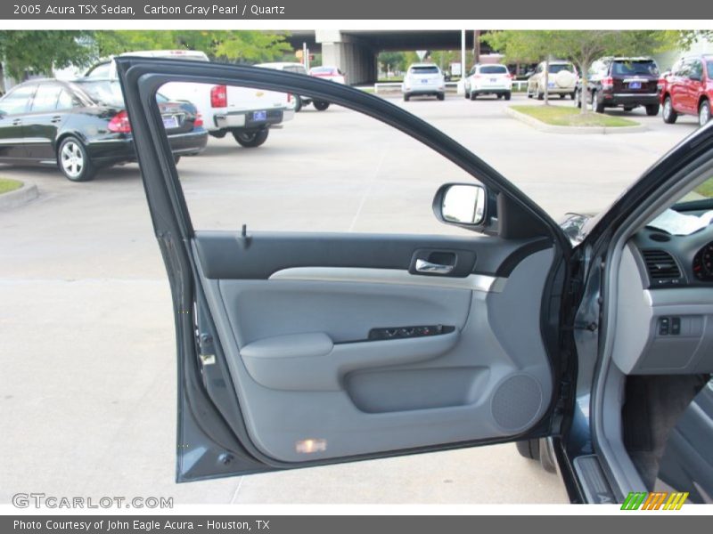 Carbon Gray Pearl / Quartz 2005 Acura TSX Sedan