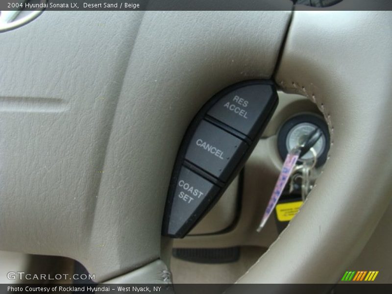 Desert Sand / Beige 2004 Hyundai Sonata LX