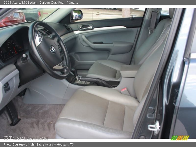 Carbon Gray Pearl / Quartz 2005 Acura TSX Sedan