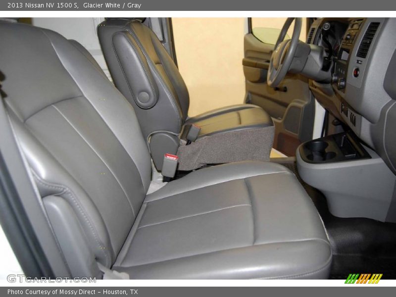 Glacier White / Gray 2013 Nissan NV 1500 S