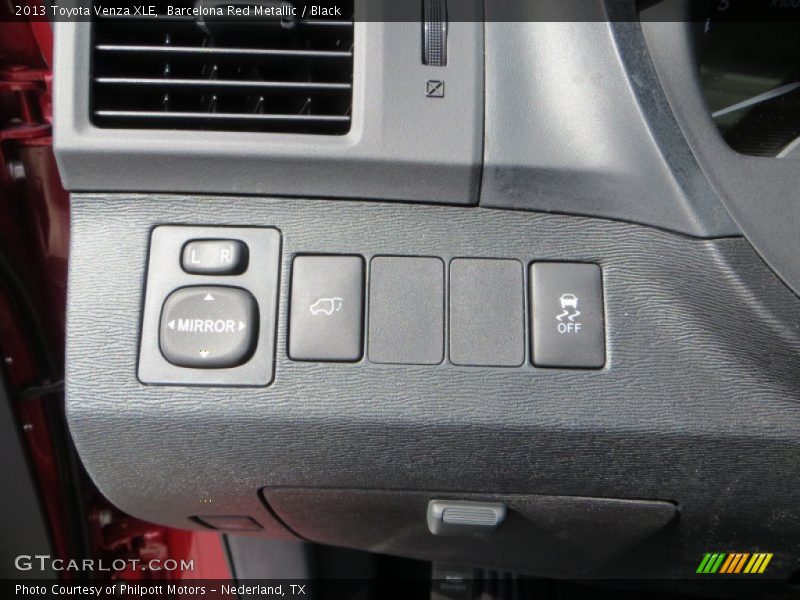 Barcelona Red Metallic / Black 2013 Toyota Venza XLE