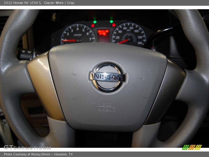 Glacier White / Gray 2013 Nissan NV 1500 S