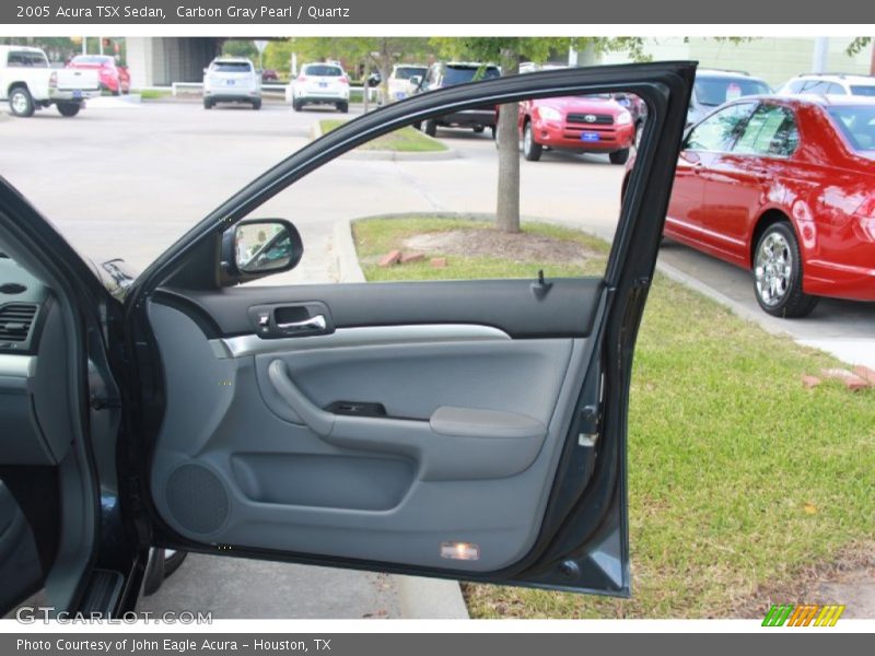 Carbon Gray Pearl / Quartz 2005 Acura TSX Sedan
